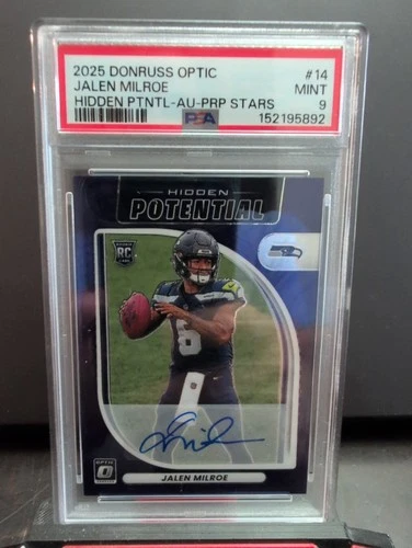 2025 Donruss Optic Jalen Milroe Base (RAW)