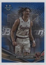 2022-23 Bowman U Best Blue Refractor 131/150 Makai Ashton-Langford #86 7s2