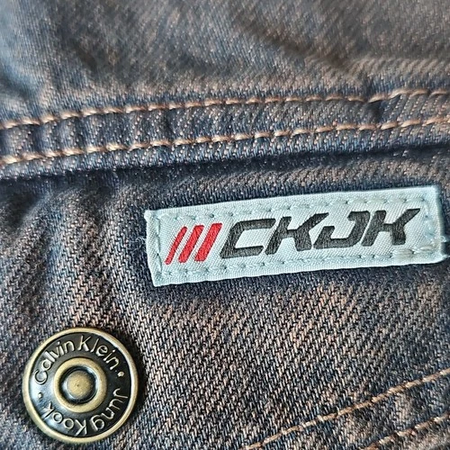 CALVIN KLEIN JUNG KOOK DENIM JACKET MEDIUM CKJK CAPSULE DENIM TRUCKER BTS BROWN image 12