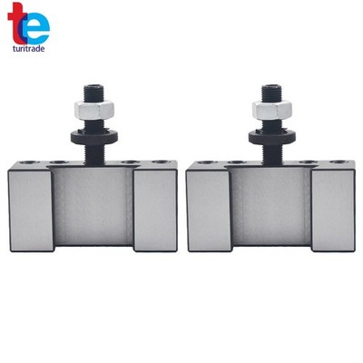 2Pcs 6-12''AXA 2# Quick Change Tool Post Boring Turning Holder 250-102