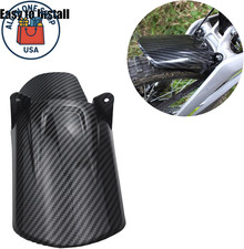 Imitation Carbon Fiber Rear Shock Fender Mudguard for Electric Dirt Bikes