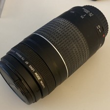 Canon EF 75-300mm f/4-5.6 Telephoto Zoom Lens Auto & Manual Focus