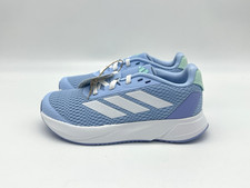 Adidas Duramo Kids Size 1 Glow Blue Running Shoes ID9132