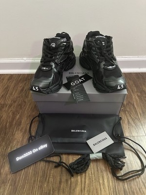 (2026) Balenciaga Runner Sneaker  Black  - Size 10 US / 43 EU