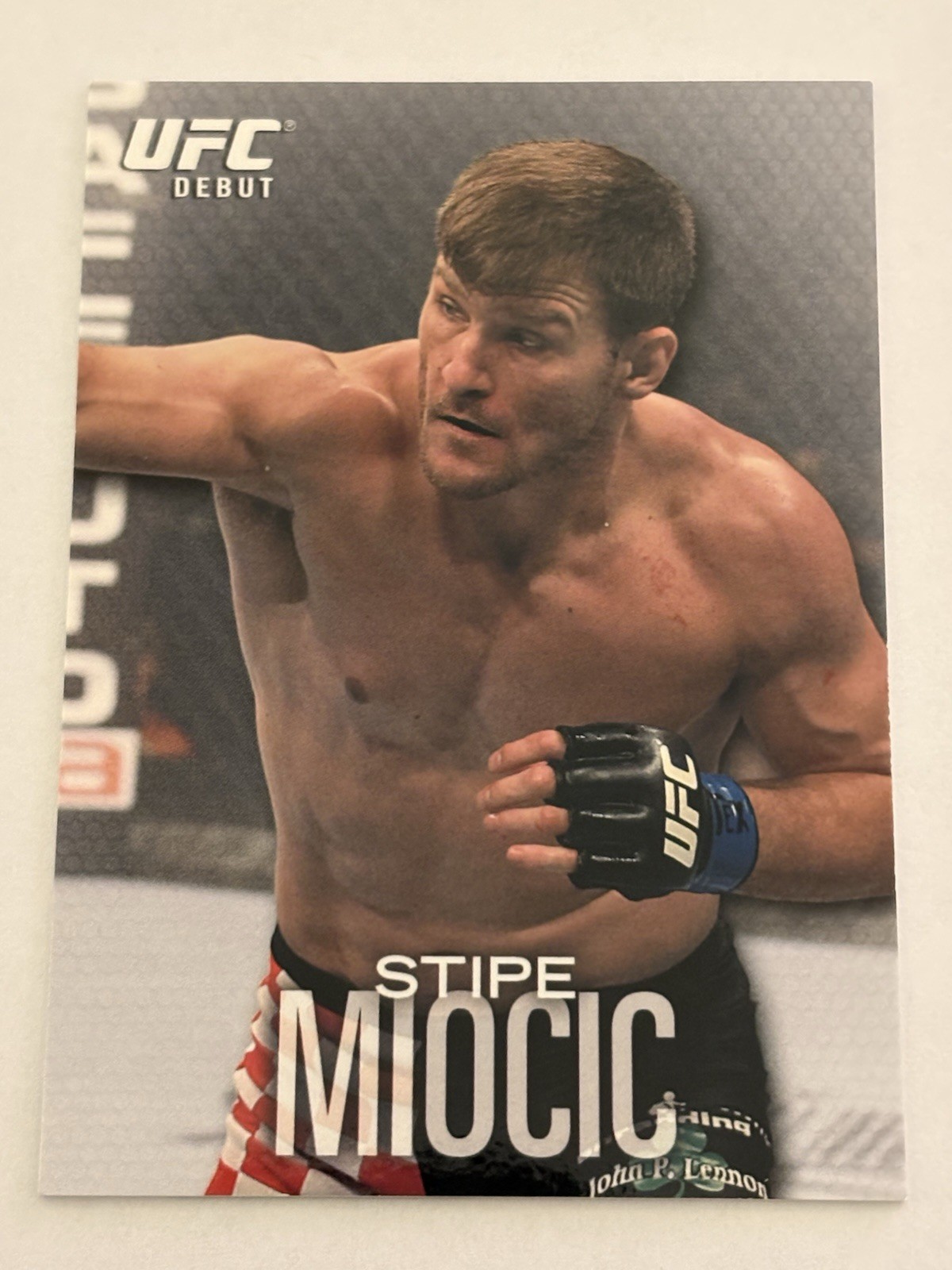 2012 Topps UFC Knockout Stipe Miocic Debut RC