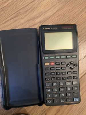 CASIO FX-9700GE TASCHENRECHNER Power Graphics Icon Menu Scientific VINTAGE