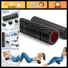 2-in-1 18" Foam Roller Set for Deep Tissue Massage  Muscle Recovery
