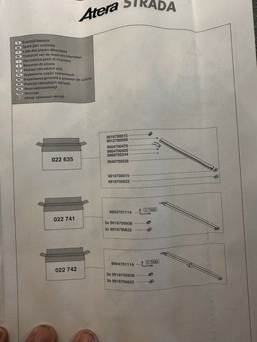 Atera Auffahrschiene Rampe Beladehilfe faltbar für STRADA Heckträger -NEU - Bild 6 von 7