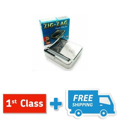 Zick Zag TIN Automatic Zigaretten Tabak Rollmaschine Box ZickZag Roller Roll 