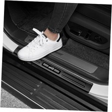 4PCS Door Sill Protector Compatible with Lexus 2024 2024-2026 GX Matte Black 