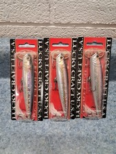 3 LUCKY CRAFT Gunfish 115 3/5oz 4 1/2" Luckycraft Floating Walking Topwater 