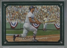 2007 UD Masterpieces Green Linen Frame Carl Yastrzemski #25 HOF 0af