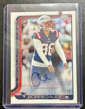 Andres Borregales [White Refractor] #RRA-ABO 2025 Topps Chrome ROOKIE AUTO /30