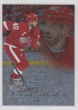 2014-15 Fleer Showcase Flair Row 1 Blue Ice 66/99 Henrik Zetterberg #39 0o5t