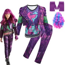 Descendants Cosplay Custome Bookweek Party Gifts for Girls Kids Birthday Funny