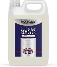 Commercial Glue Adhesive and Tar Remover, 5 Litre, Clear