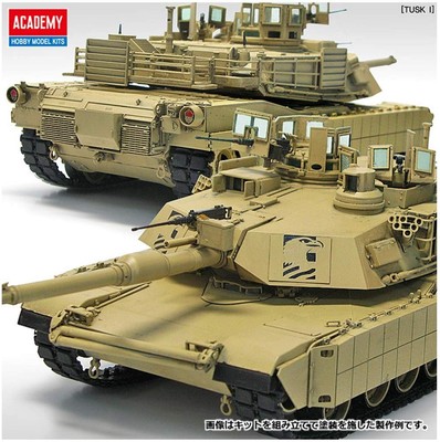 Academy 1/35 US Army M1A2 Abrams Tusk2 Plastikmodell 13298