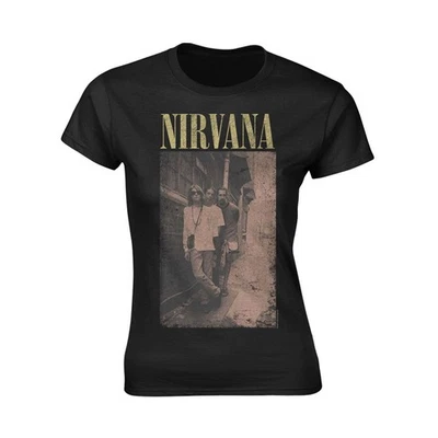 Ladies Nirvana Kurt Cobain Alleyway officiel Femmes Dames T-shirt - Photo 1/4