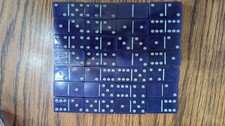 Hand Crafted Dominoes Resin - Galaxy
