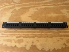 Startech C6PANEL24, 24-port rack mountable patch panel, 1U height