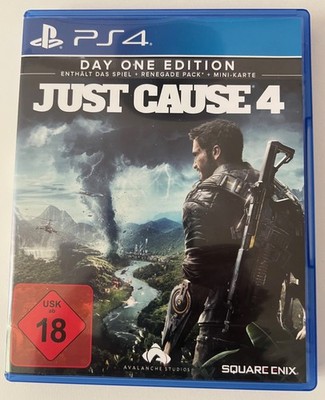 Just Cause 4 Day One Edition mit Mini Karte sehr guter Zustand PS 4