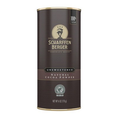 Scharffen Berger Natural Unsweetened Cocoa Powder, 6 oz 6 Ounce (Pack of 1) 