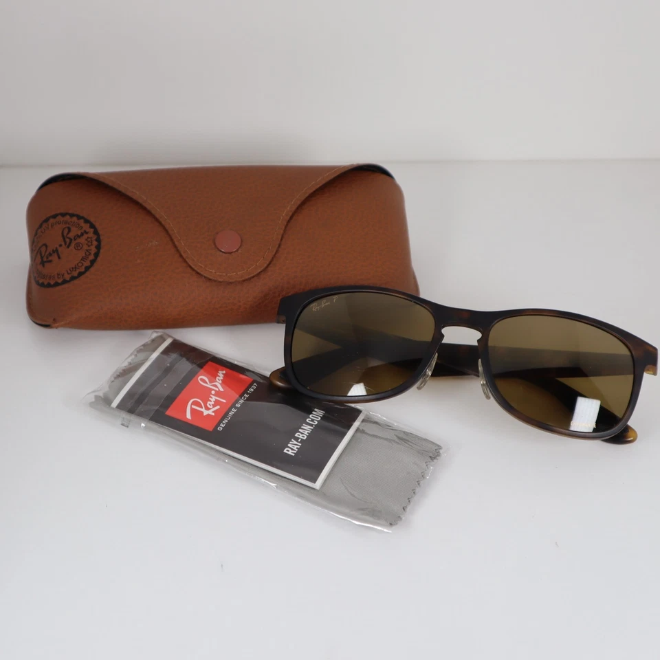 Ray-Ban RB4263 894/A3 Chromance Polarized Tortoise Sunglasses 55-18-145mm - Image 2 of 4
