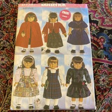 BUTTERICK 1997's sewing pattern for 18" doll clothes Vintage UNCUT