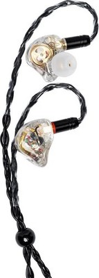 Superior in-ear stage monitors with premium hybrid transducers