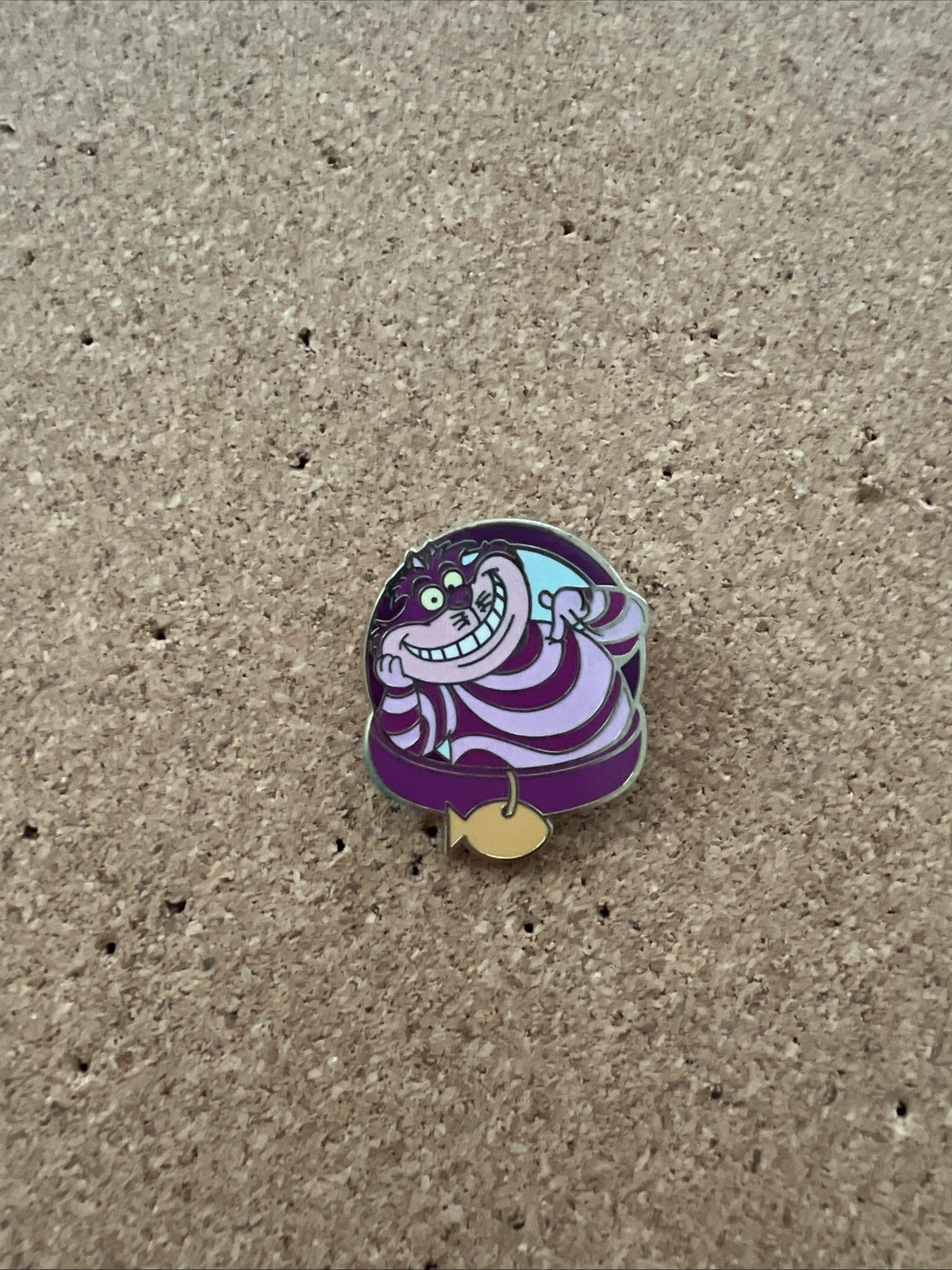 Disney Pin Cheshire Cat Collar Alice in Wonderland Magical Mystery Series 5