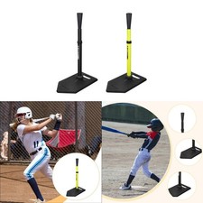 Base en caoutchouc réglable pour le baseball et le softball, pour tous les