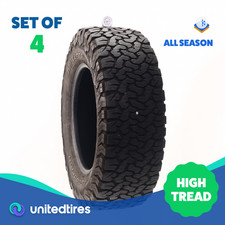 Set Of 4 Used Lt 28565r18 Bfgoodrich All-terrain Ta Ko2 - 10-10.532 Set Of 4 Used Lt 28565r18 Bfgoodrich All-terrain Ta Ko2 - 10-10.532