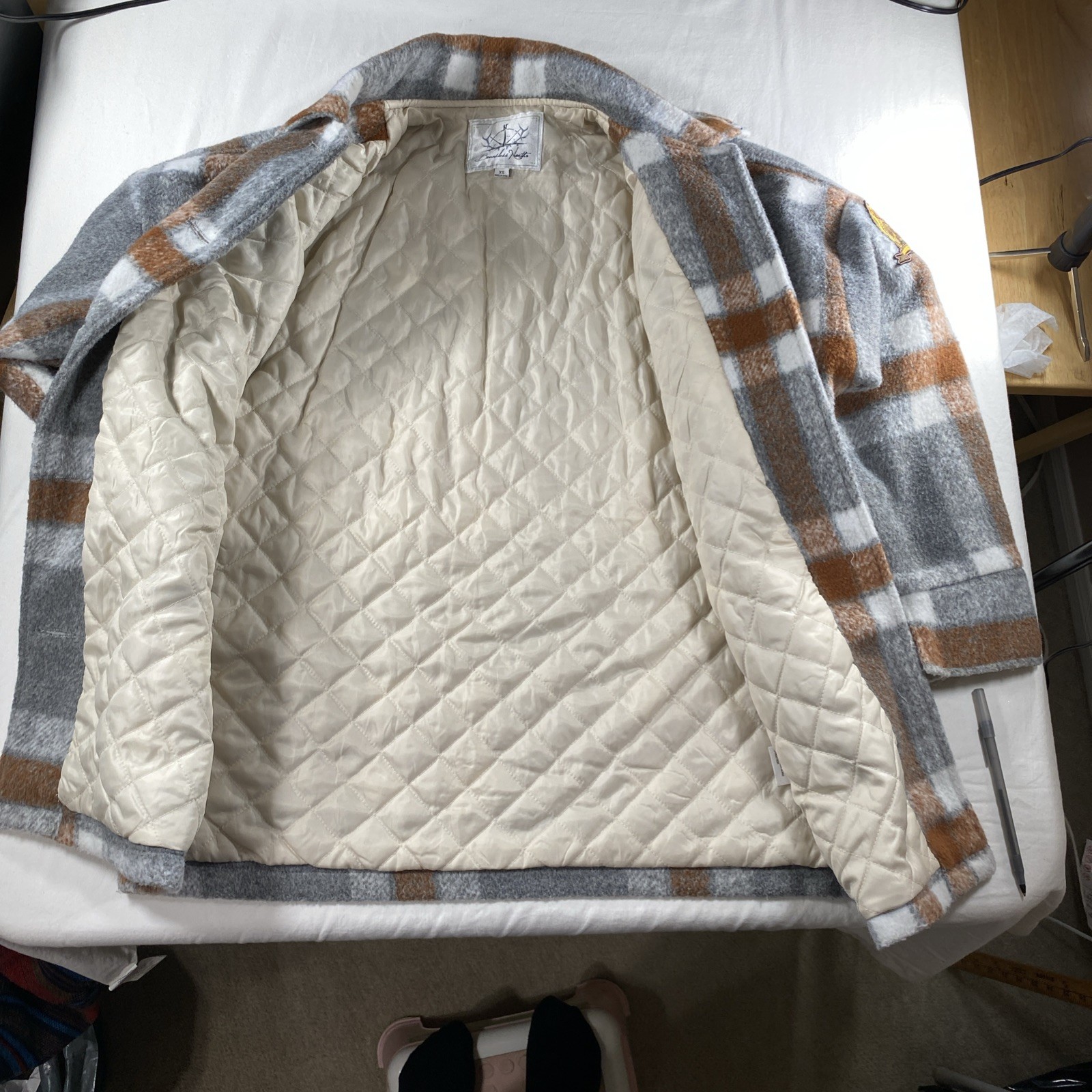 Boundless North Plaid Lined Button Shacket Coat W… - image 10