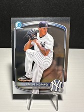 2025 Bowman Draft Chrome #BDC‑132 Carlos Lagrange Bowman Yankees Prospect