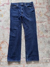 Vintage Levi s 517 Denim Dark Wash Blue Jeans Made In USA 38x34 36x34 EUC