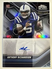 2023 Topps Composite Chrome Black Anthony Richardson Rookie Auto Refractor #/150