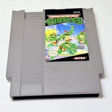 Teenage Mutant Ninja Turtles NES Video Game Classic Retro Action