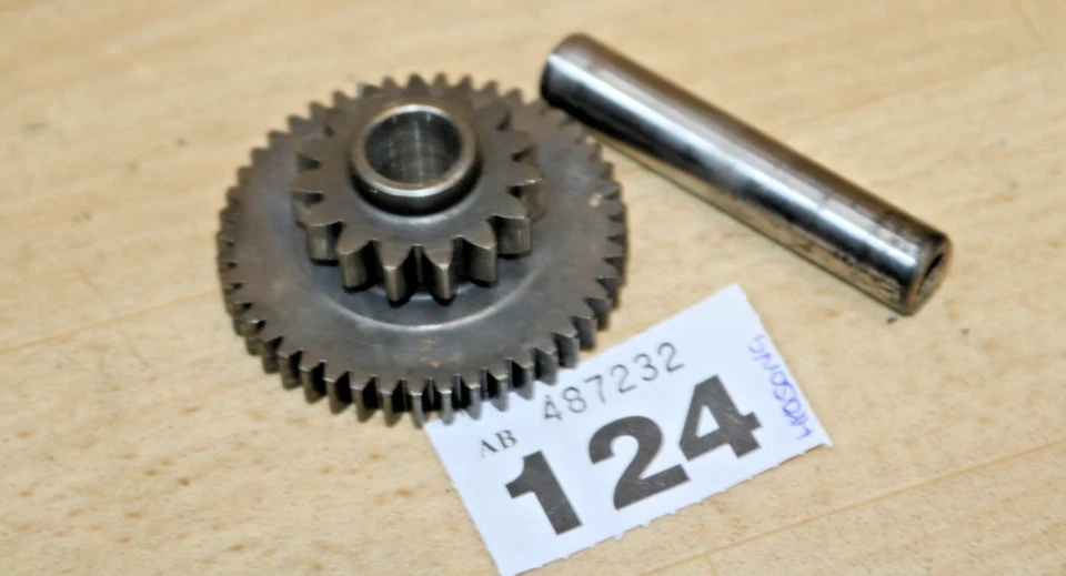 Engranaje de reducción de arranque Hyosung GT 125 OEM 2006-2009 Foto 4 de 4