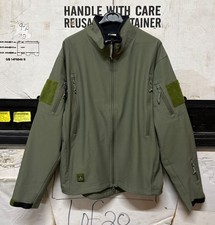 ORIGINAL TAD GEAR EXPLORER SOFTSHELL JACKE RHINO-HIDE ME GRÜN EX ZUSTAND!!! GROß