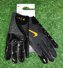 Nike Tennessee Volunteers Team Issued Vapor Jet 8 Football Gloves Black Size XL