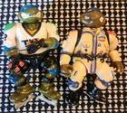 Vintage TMNT Ninja Turtles Pizza Powered Parachute Donatello & Leo Figure Lot