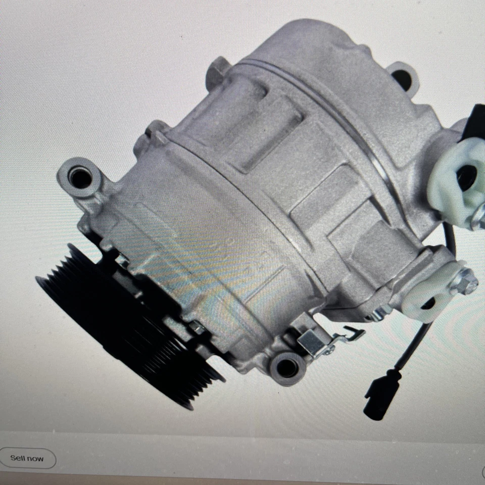 AC Compressor w/Clutch For 2008-2010 BMW 528i/528xi 2006-2007 530i/530xi L6 3.0L - Image 2 of 4