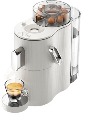 CoffeeB Café Royal Kaffeemaschine in Globe Schwarz / Weiß OVP & NEU 48h Versand