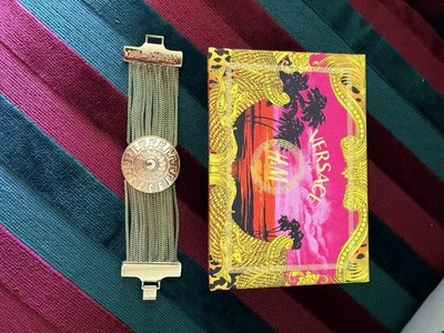 Versace for H&M 2011 Collection Multi-Strand Chain Bracelet with Original Box