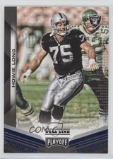 2019 Panini Playoff Goal Line Howie Long #95 HOF 1u6