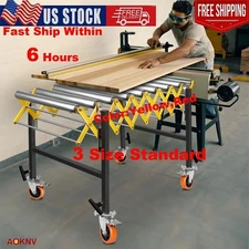 660LBS Adjustable Gravity roller Conveyor roller for Infeed/Outfeed Expandable