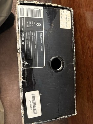  Air Jordan 11 Retro Space Jam Black 2009 size 8