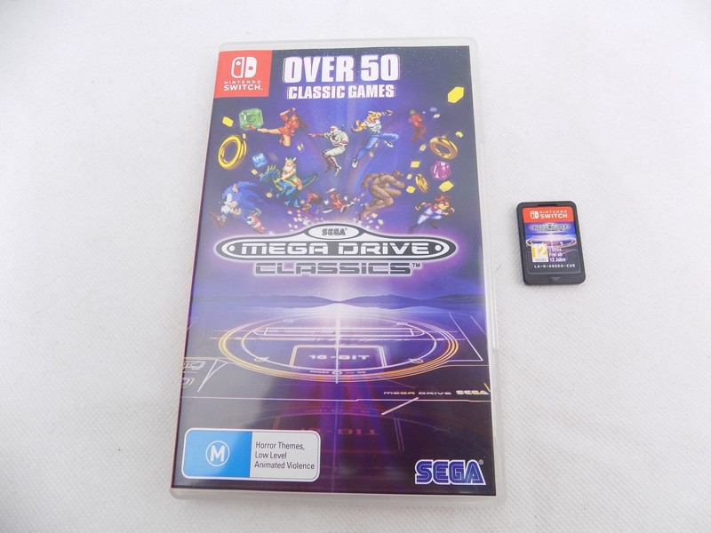 Like New Nintendo Switch Sega Mega Drive Classics