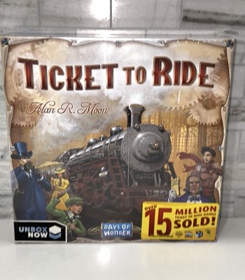 Ticket to Ride Board Game: A Cross-Country Train Adventure Strategy Game, 8+