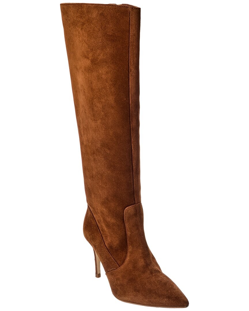 Lagence Lena Knee High Suede Boot Womens Tan 40 54090₽